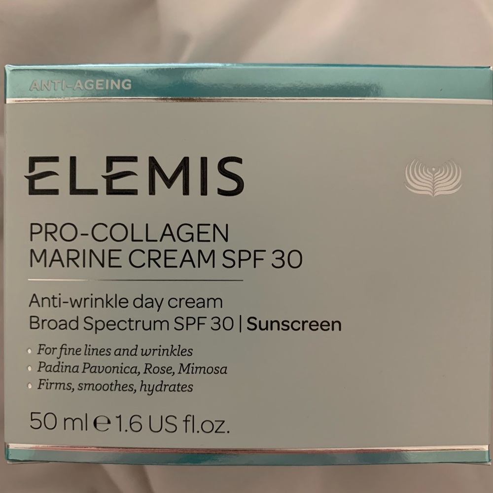 New Large jar 1.6 in box ELEMIS Pro-Collagen Marine Cream SPF 30